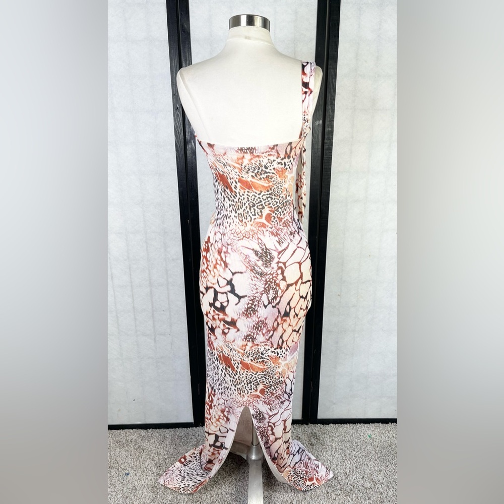 Outcast CASSIA PRINTED MAXI DRESS AZULE. M - Picture 5 of 14